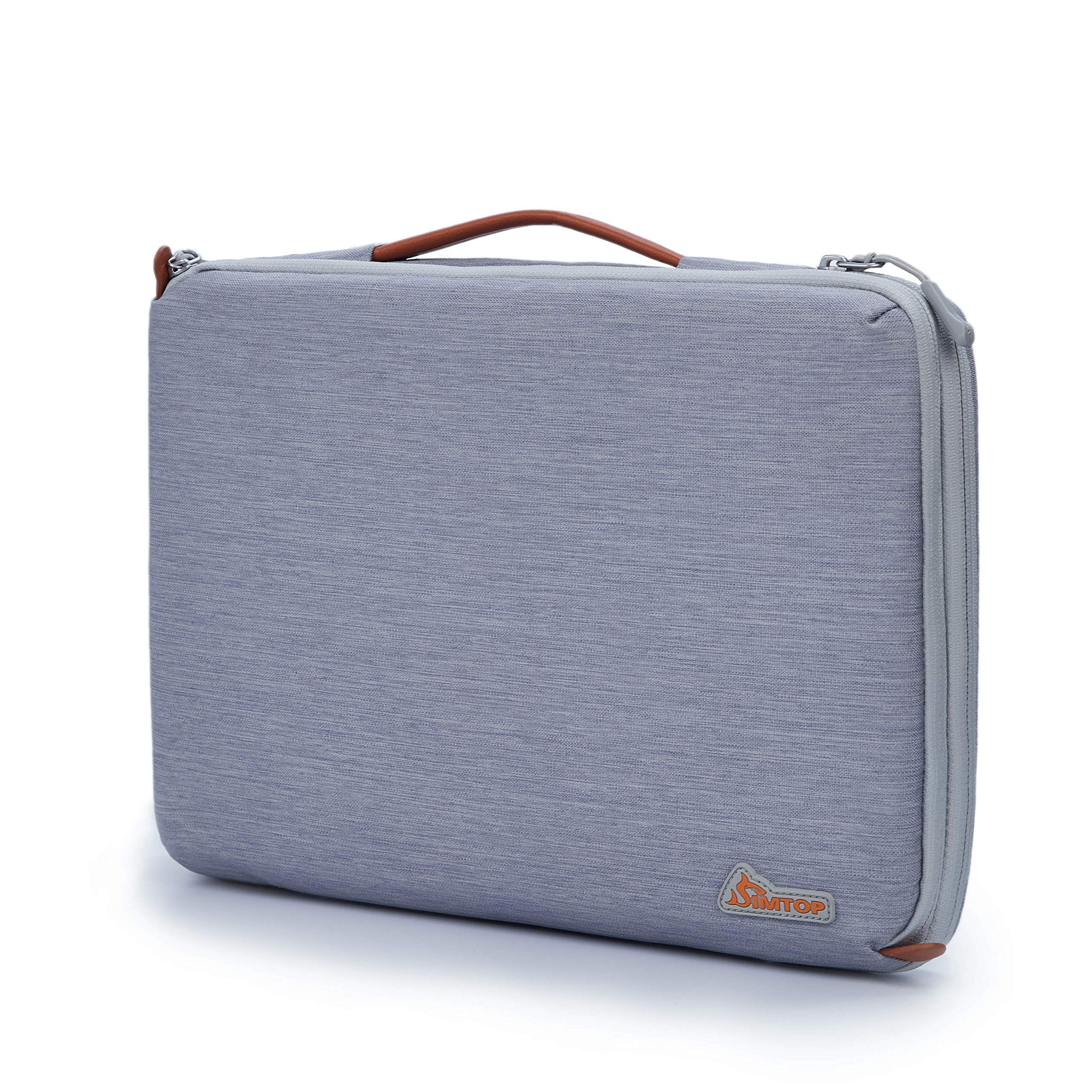13.3 Inch Laptop Sleeve Case for MacBook Pro & Air - Water-Resistant YKK Zipper Bag with Soft Polyester Fabric - Perfect for Travel, Work & School Protection