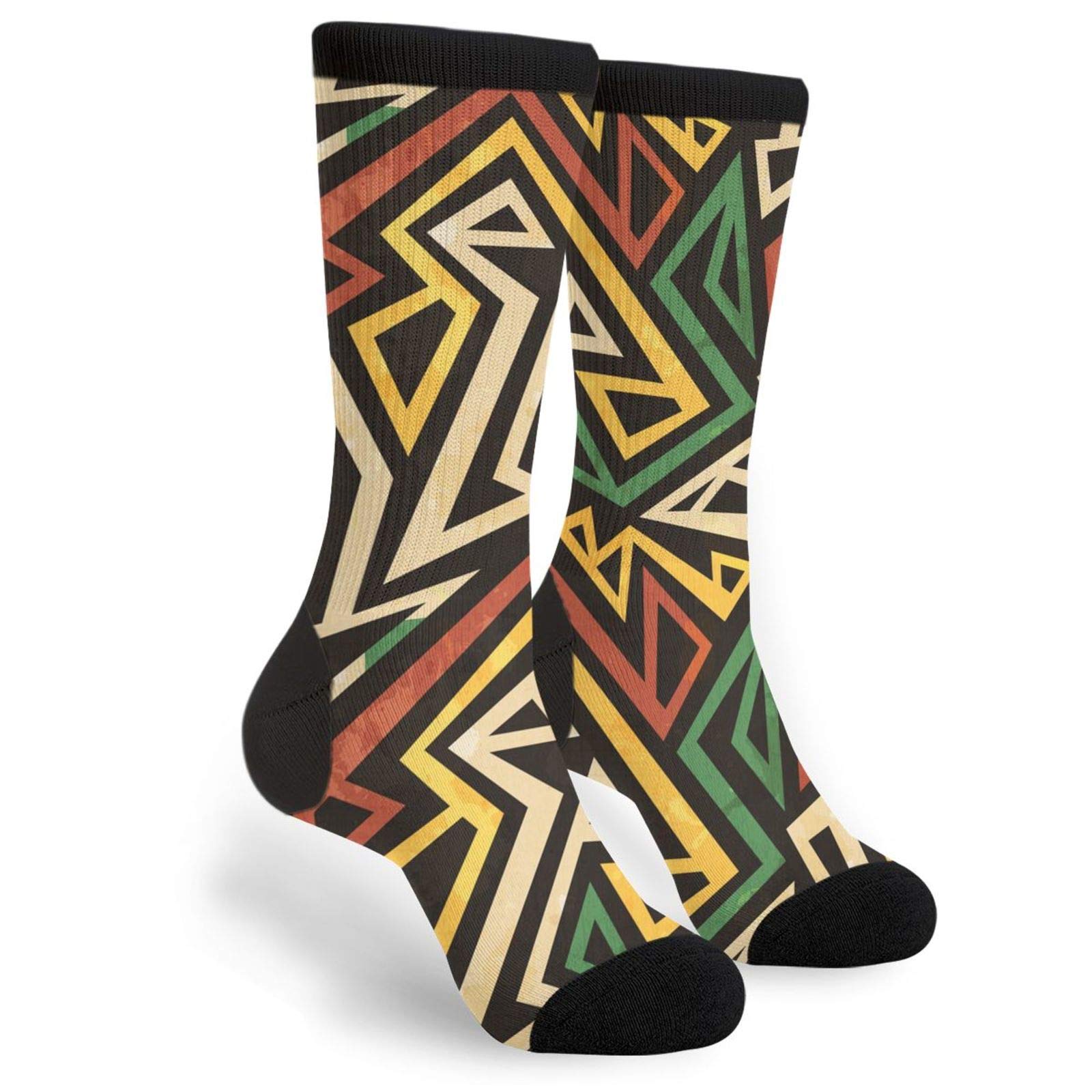 Yaateeh High Ankle Crew Socks for Men & Women - Breathable Casual Mid Calf Dress Socks - Perfect for Office, Hiking & Everyday Wear