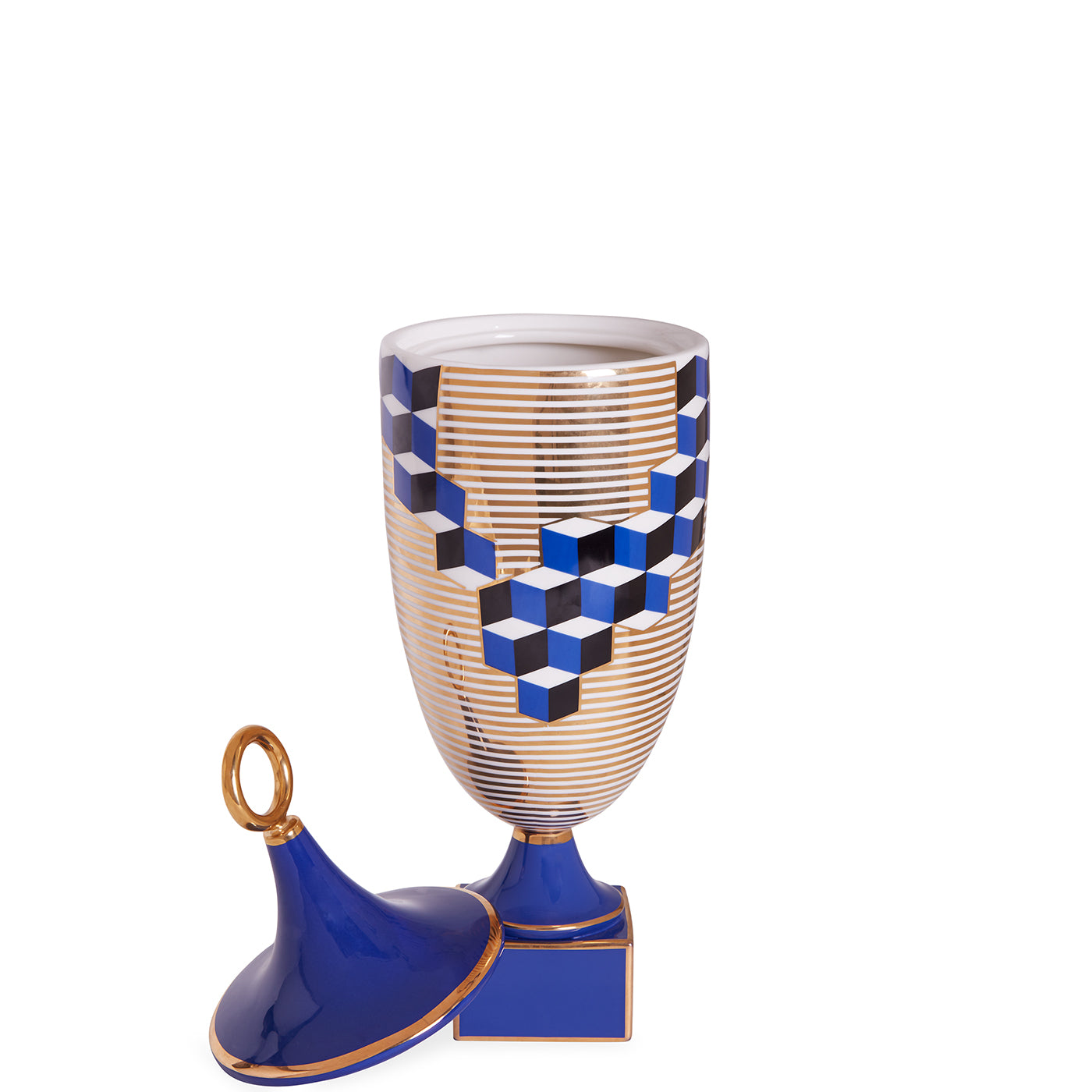 Versailles Cube Urn - Elegant Modern Cremation Urn for Ashes - Perfect for Home Memorials, Funeral Services & Keepsakes