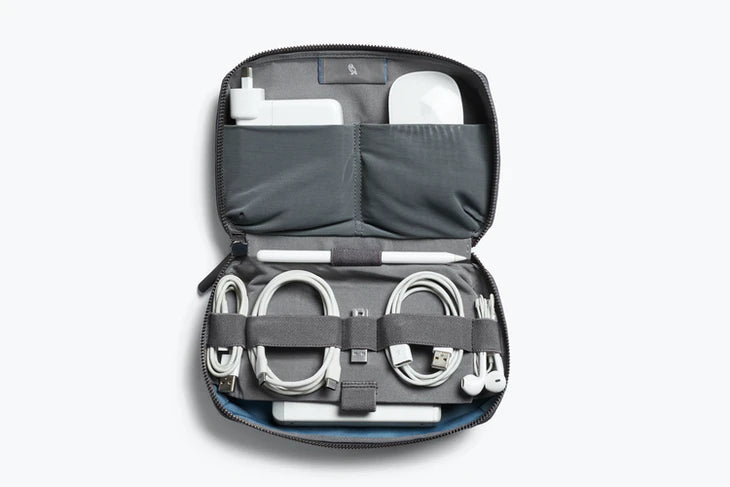 Bellroy Premium Tech Organizer - Slim & Durable Travel Tech Pouch for Laptops, Phones, Cables & Accessories - Perfect for Business Travel & Daily Commute
