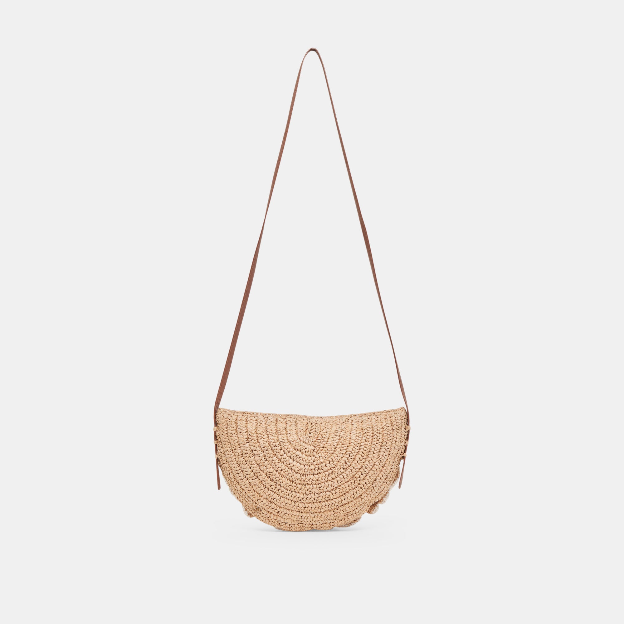 ATRANI Women's Crossbody Bag - Natural Raffia Handmade Purse for Everyday Use, Travel & Shopping