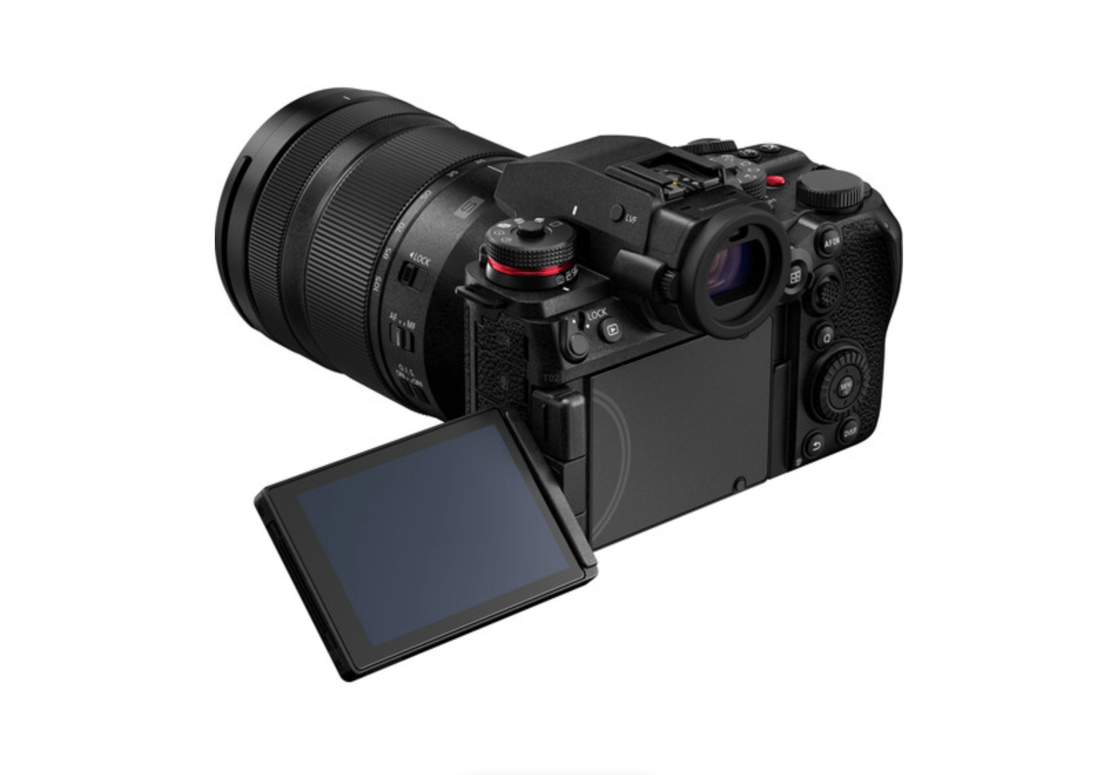 Panasonic LUMIX S1RII Full Frame Mirrorless Camera - 47.3MP High Resolution, 5-Axis Stabilization, 4K Video for Professional Photography & Videography | Perfect for Travel, Wedding, and Landscape Photography