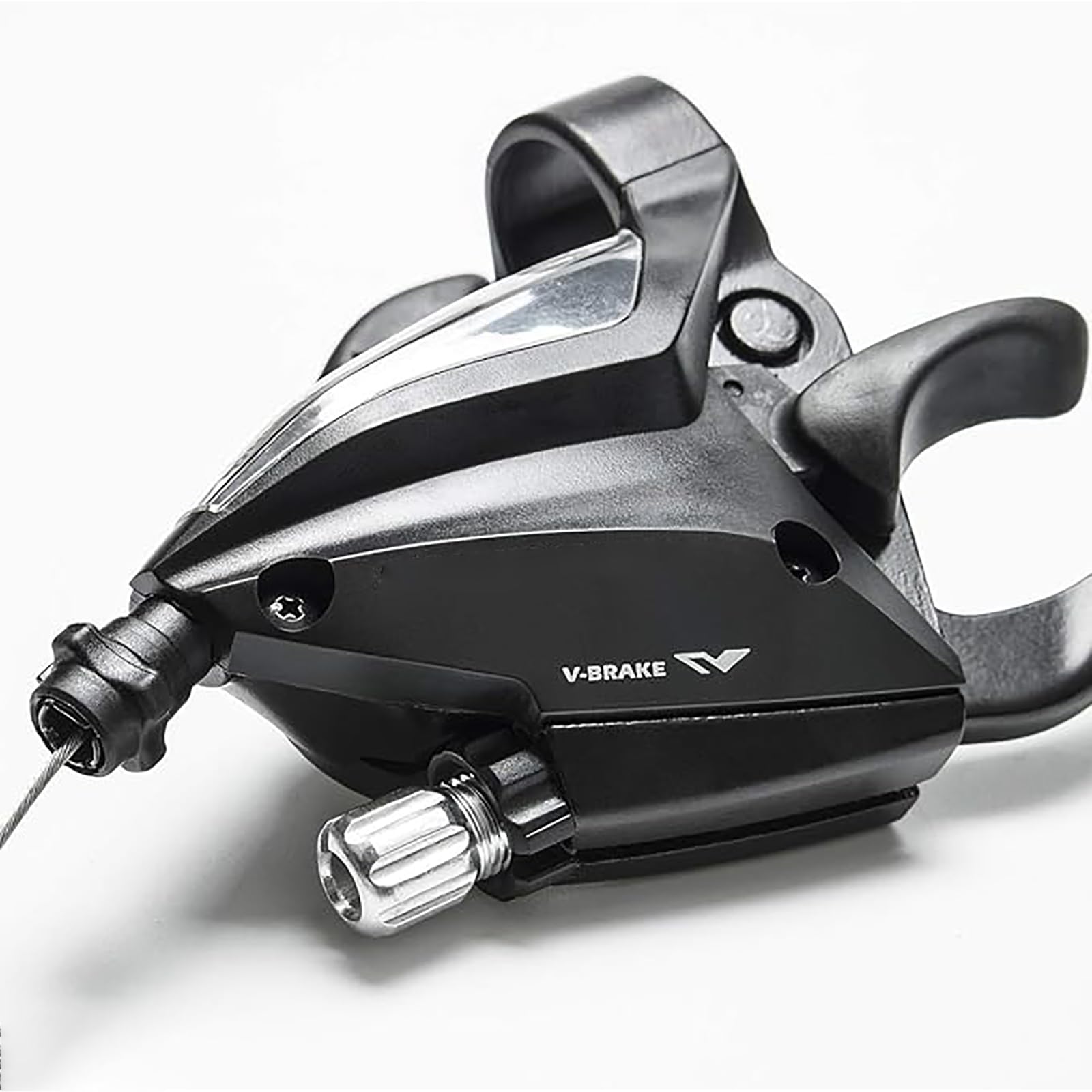 Premium ST-EF500 3x7 Bike Shifter Set - 21-Speed Black Shift/Brake Levers with Stainless Steel Inner Cables (Excludes Housing) | Compatible with Road Bikes & Mountain Bikes (MTB) | Ideal for Commuting, Trail Riding & Performance Cycling