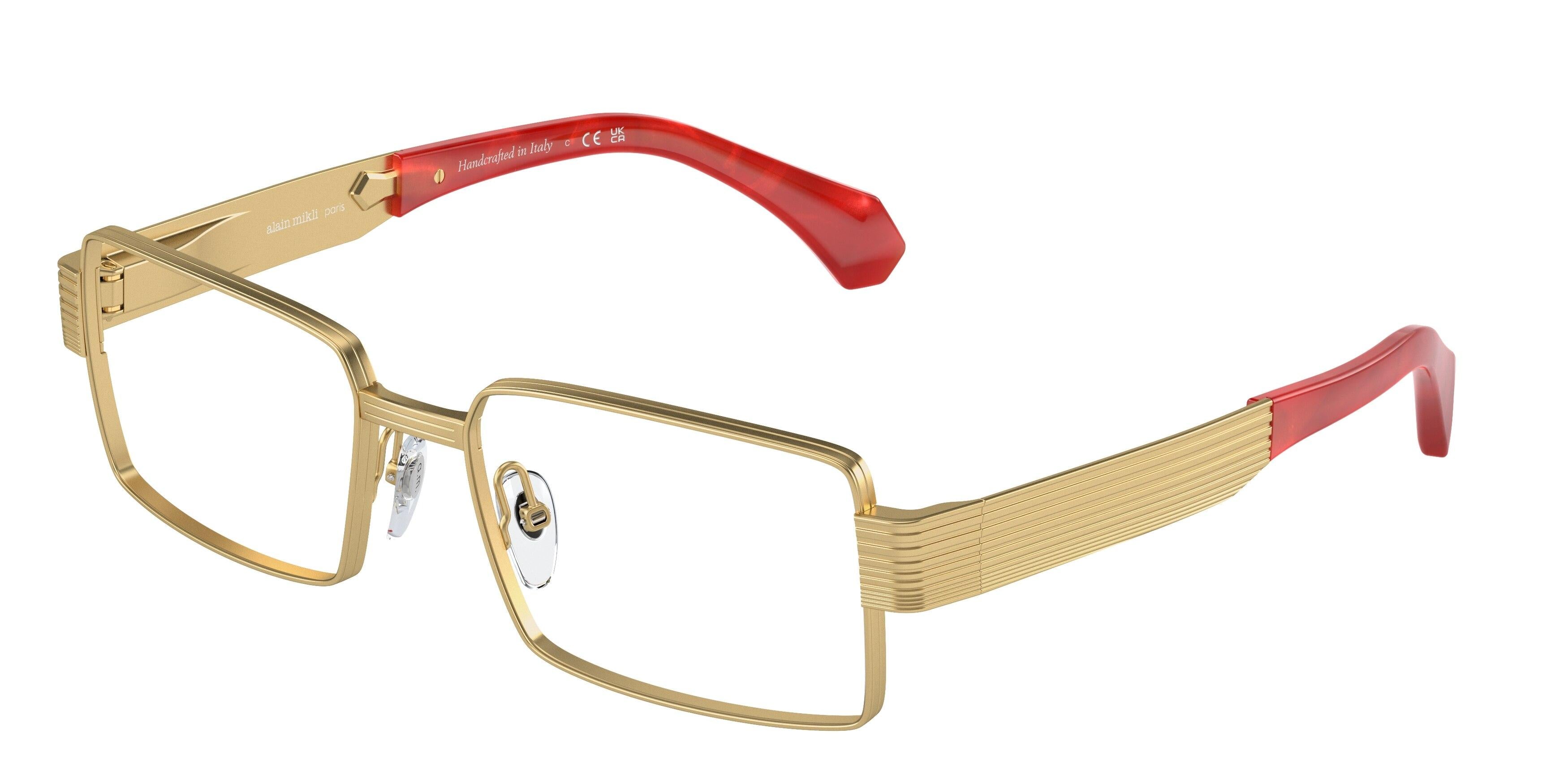 Alain Mikli 2503 Stylish Eyeglasses for Men & Women - Trendy Designer Frames for Clear Vision & Fashion - Perfect for Work, Reading & Everyday Use