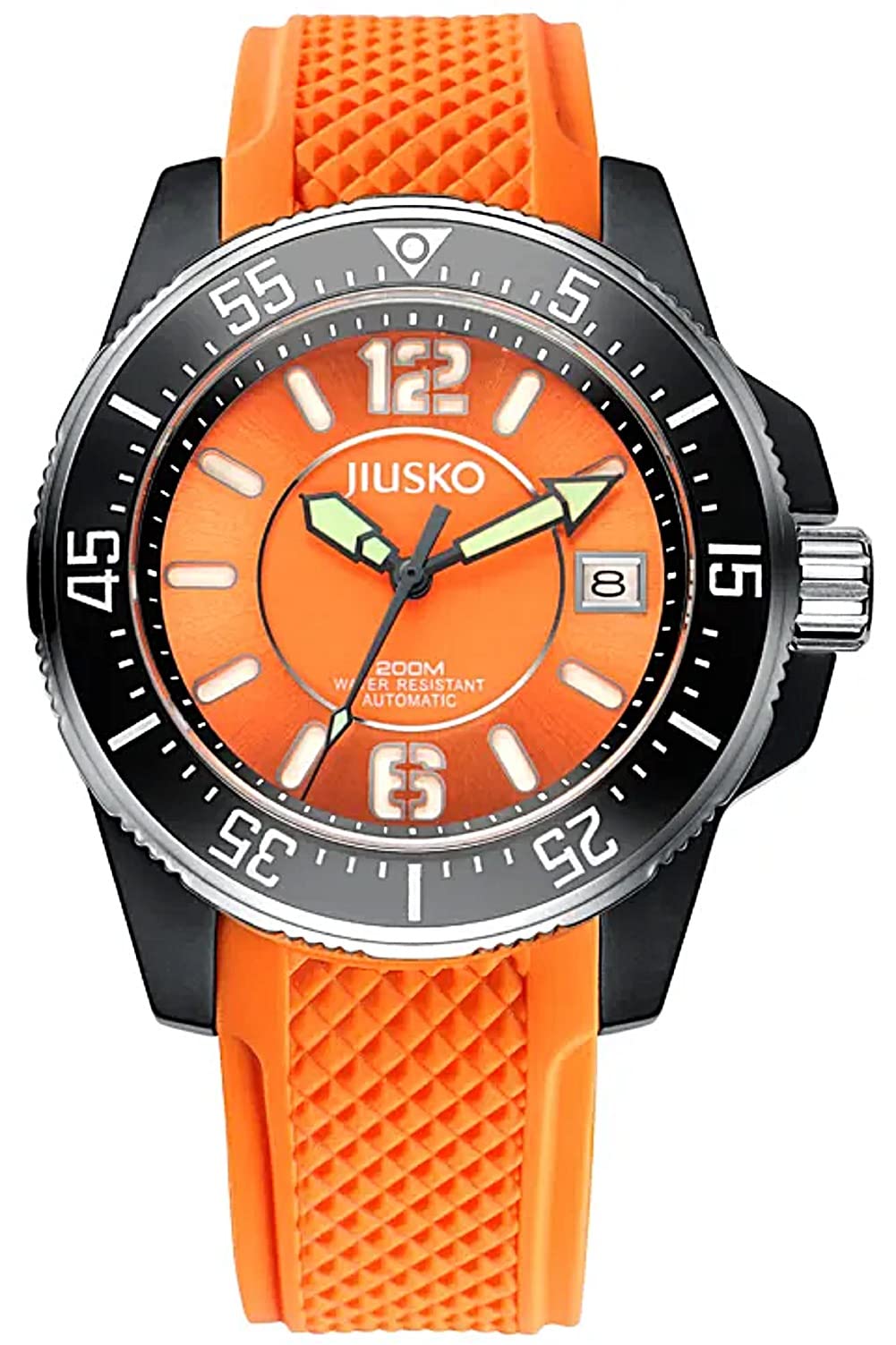 Premium Automatic Mechanical Men's Watch - Luxury Stainless Steel Analog Wristwatch with Date Display | Perfect for Business, Formal Events & Everyday Wear