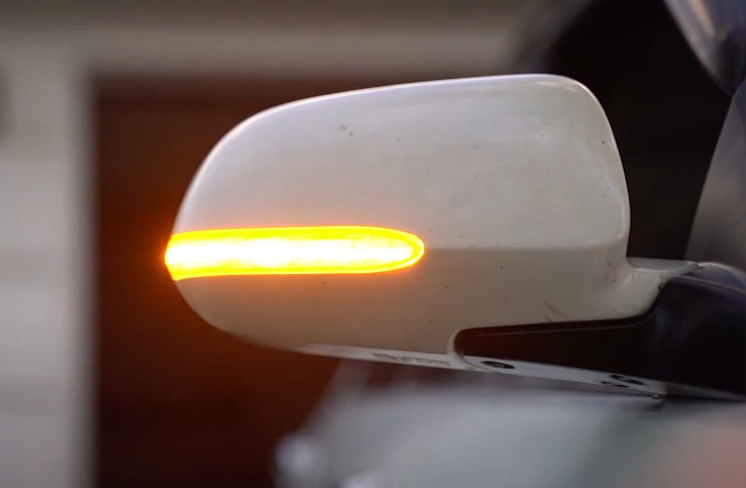 Clear Lens Full LED Sequential Blinker Side Mirror Lights for 2004-2008 Acura TSX - Upgrade Your Car's Style & Safety with Bright Turn Signals