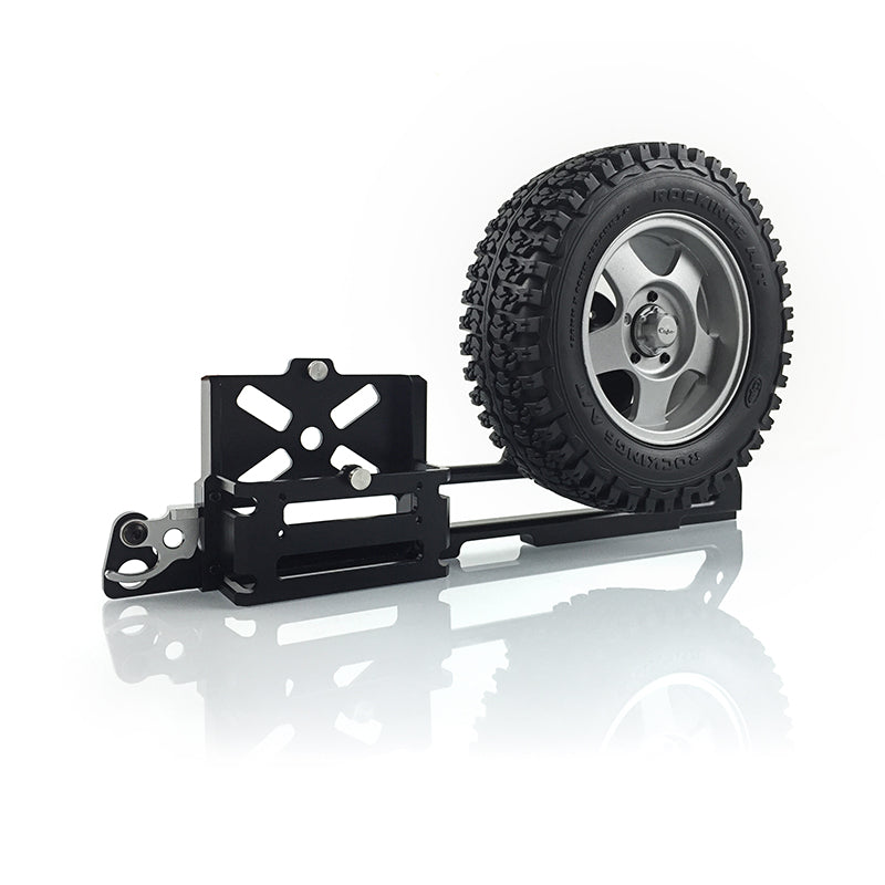 1/6 Scale CAPO SIXER1 RC Crawler Car - High Performance Racing Front & Rear Bumper, Adjustable Air Suspension, Multi-Function Roof Rack & Precision Steering Servo Arm - Perfect for Off-Road Adventures & RC Car Racing Enthusiasts