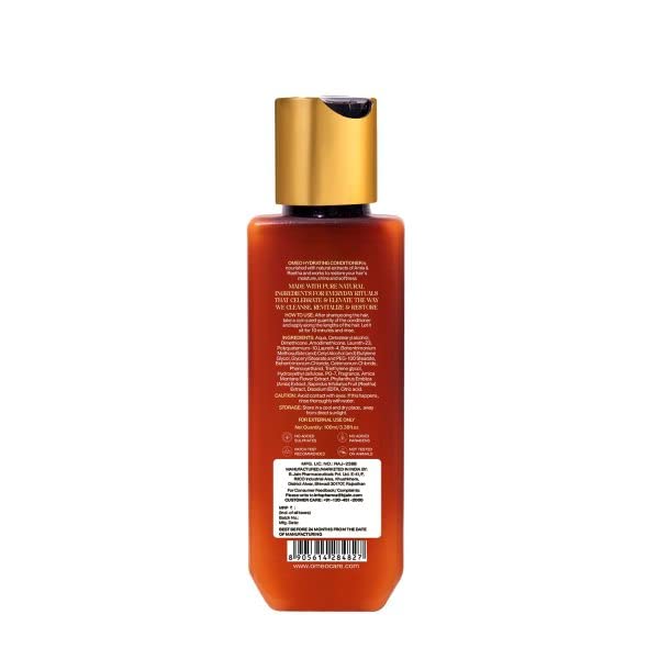 Hydrating Conditioner with Natural Reetha & Amla Extracts - Cleansing, Strengthening Hair Treatment for Men & Women | Fights Breakage & Combing Damage | 180ml | Perfect for Daily Hair Care & Salon-Like Results at Home