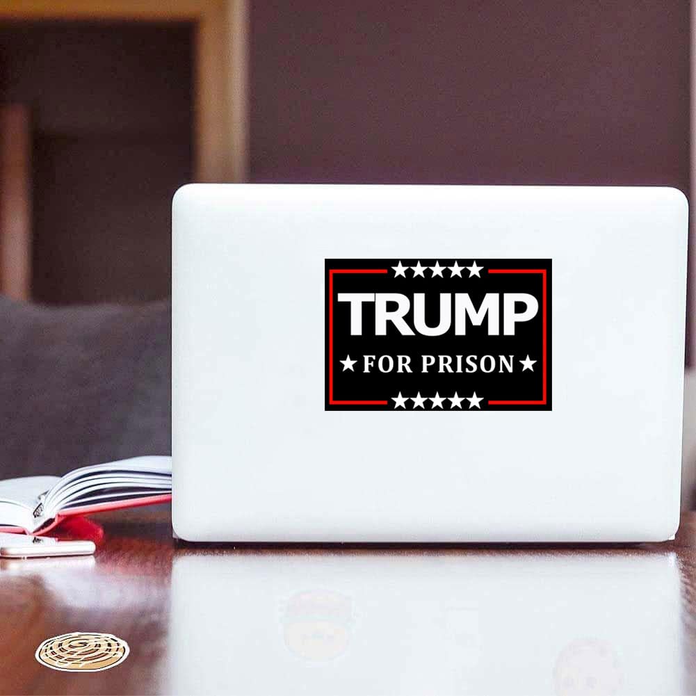 10 Pack Anti Trump Stickers - Waterproof Political Decals for Laptop, Bumper, Window & Car - Funny Political Protest Stickers for Conservatives & Liberals - Great for Campaigns, Protests & Political Events