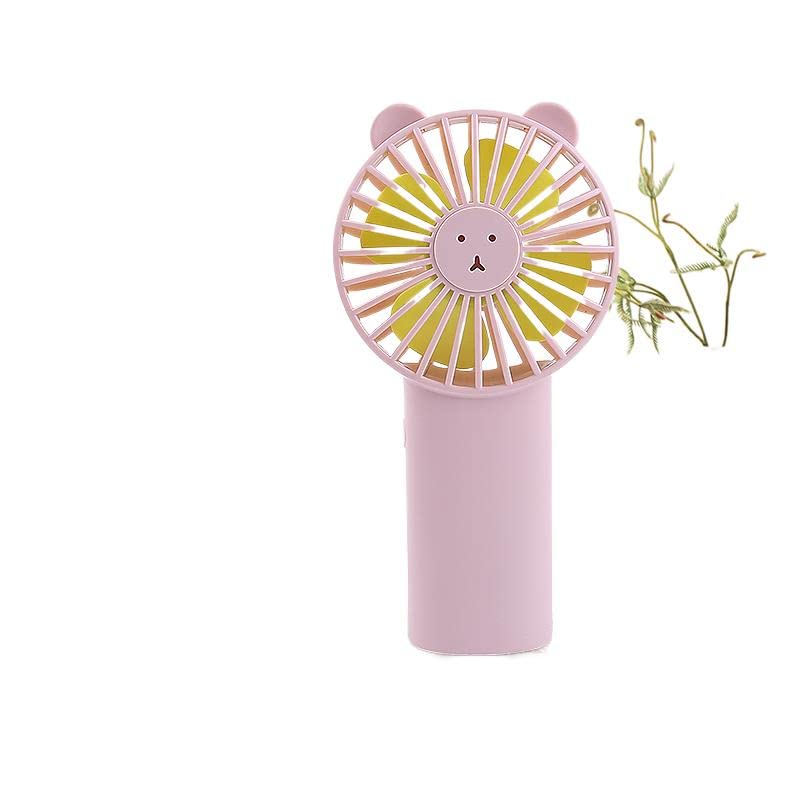 USB Portable Handheld Mini Electric Fan - Rechargeable Battery Operated, Quiet Personal Desk Fan for Office, Dormitory, Travel & Outdoor Use