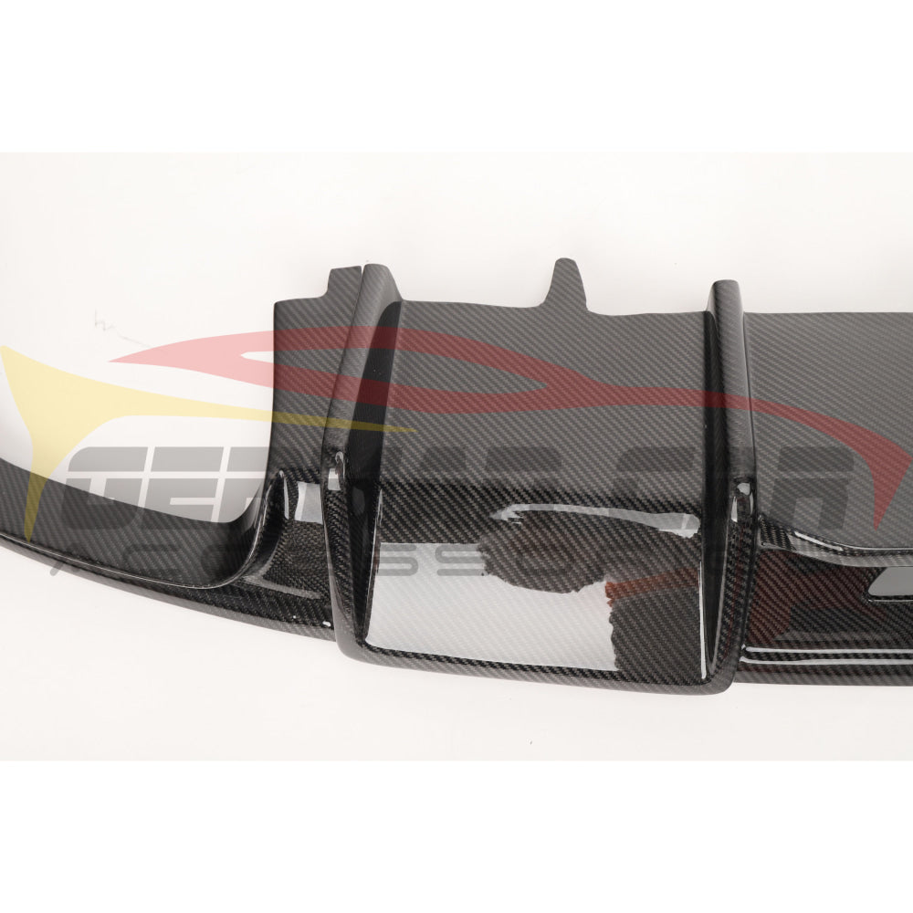 2012-2015 Audi A7/S7 C7 Carbon Fiber Rear Bumper Diffuser with LED Brake Light - KB Style Upgrade for Enhanced Aerodynamics & Sporty Look | Perfect for Car Enthusiasts & Performance Tuning