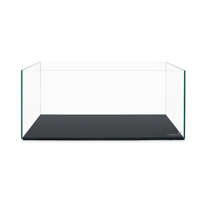 Imagitarium 6.8 Gallon Shallow Glass Aquarium Tank for Shrimp & Aquatic Plants - Perfect for Nano Shrimp Habitat, Betta Fish Tank, or Live Plant Aquascaping