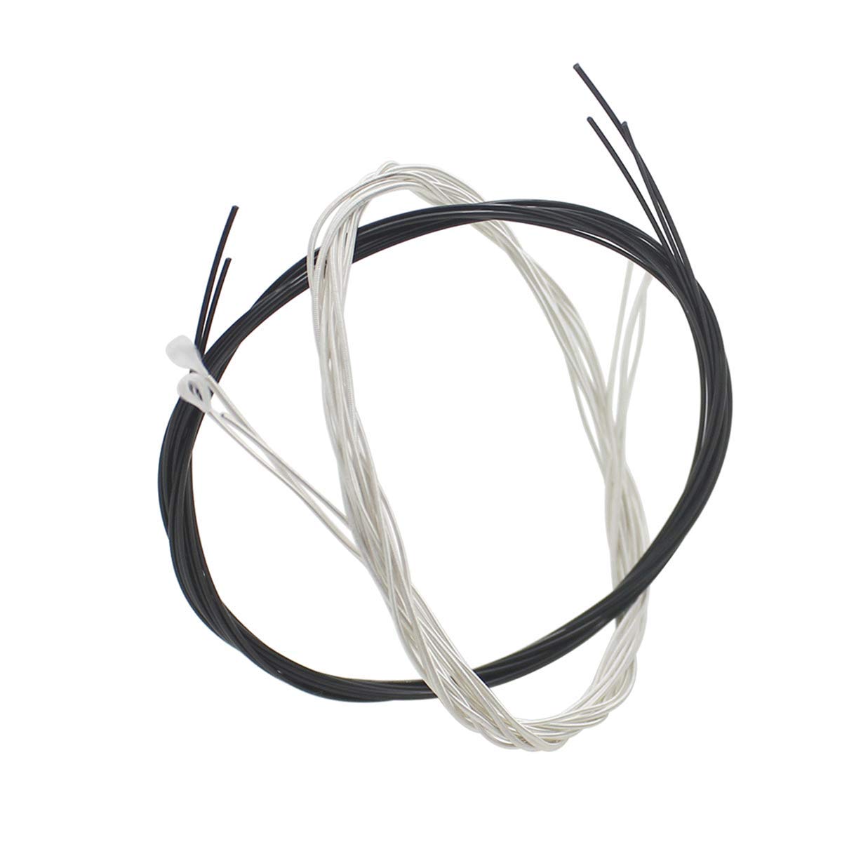 Premium Classical Guitar Strings Set - 3 Full Sets with Black Nylon (E-1st, B-2nd, G-3rd) & Silver-Plated Copper Wound Nylon Core (D-4th, A-5th, E-6th) | Perfect for Beginners, Professionals & Live Performances