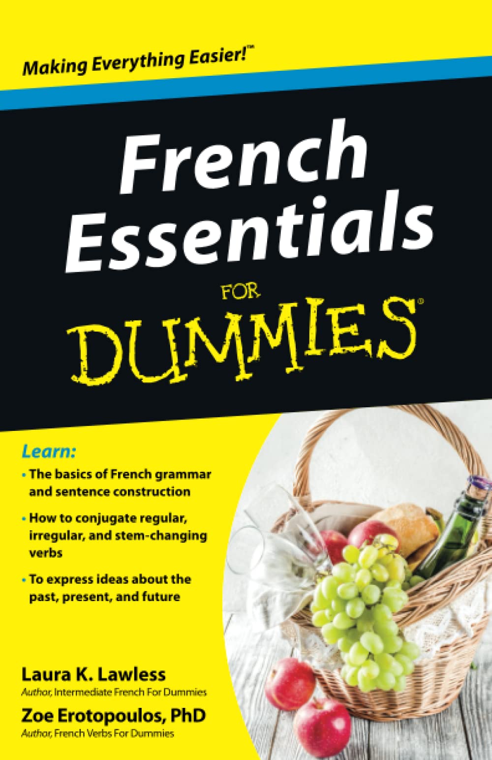 French Essentials For Dummies - Learn Basic French Language Skills for Travel, Business & Daily Conversations | Beginner's Guide to French Vocabulary & Phrases