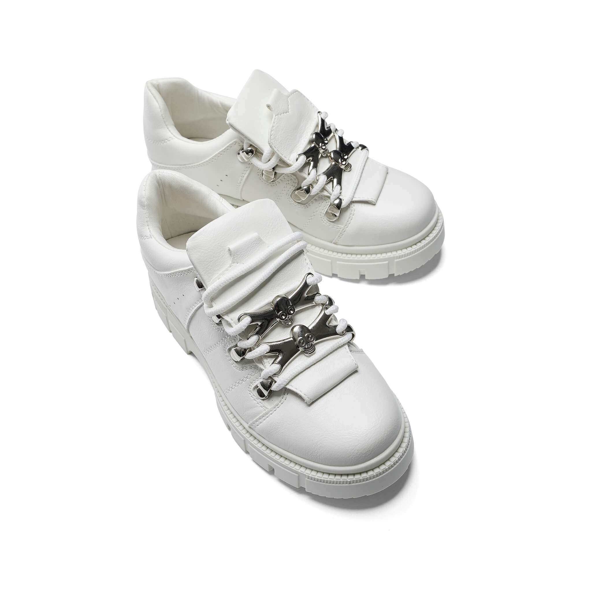 Lil' Rimo Core White Sneakers - Stylish & Comfortable Men's Running Shoes for Casual Wear, Gym & Outdoor Activities
