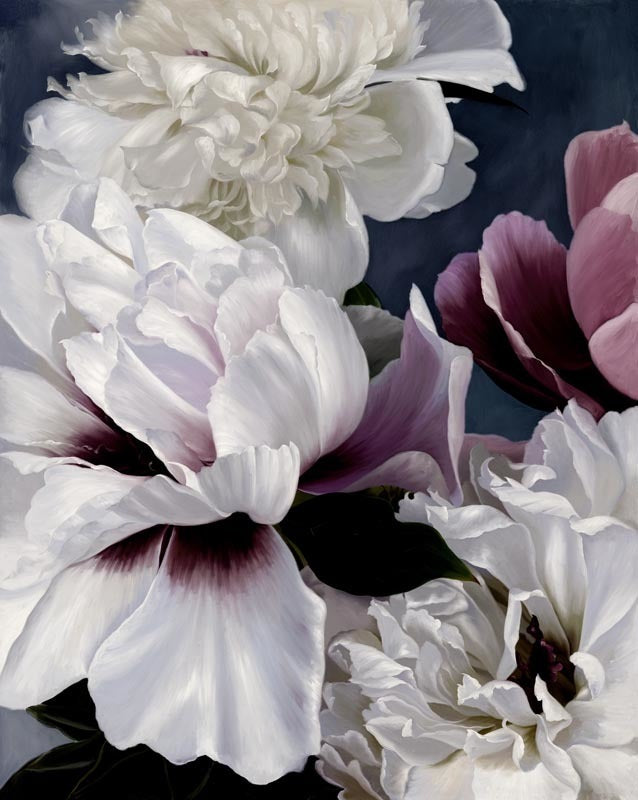 Fiore Canvas Art Print - Handmade Floral Wall Decor for Living Room, Bedroom & Office - Perfect for Home & Office Decoration