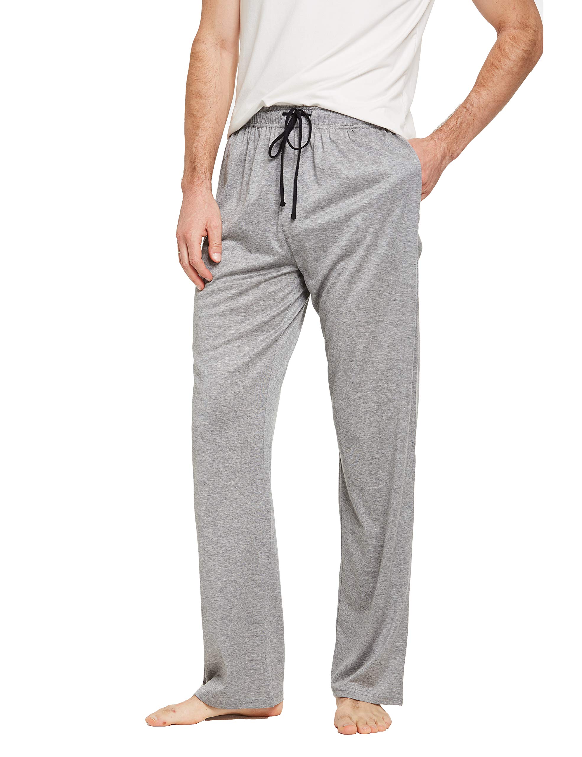 Soft & Breathable Jersey Cotton Knit Pajama Pants for Women - Cozy Lounge & Sleepwear for Relaxing at Home or Travel