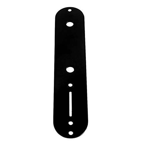 High-Quality Tele Style Electric Guitar Black Control Plate 448C - Perfect for Guitar Upgrades & Repairs