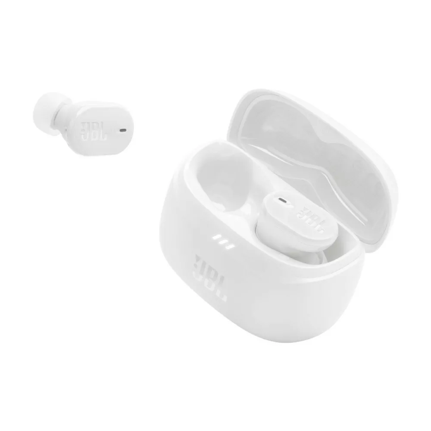 JBL Tune Buds 2 Wireless Earbuds - White | Bluetooth 5.0, 32H Playtime, Noise Cancelling | Perfect for Gym, Running & Commuting
