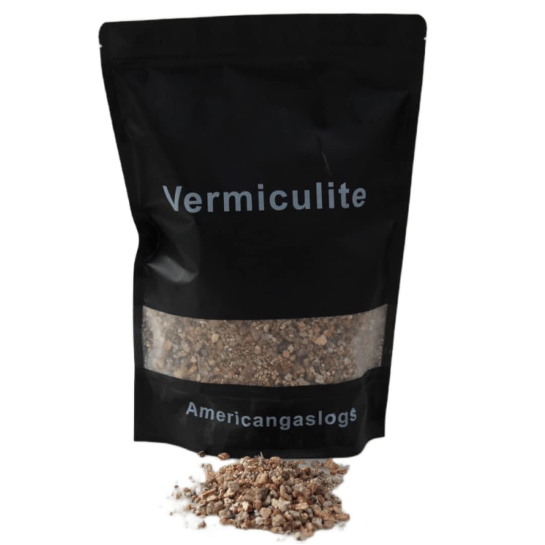 Vermiculite Sand for Gas Fireplaces - 16OZ (1LB) - High-Temperature Insulation & Fireproofing - Perfect for Fireplace Repair, Wood Stoves & Fire Pit Maintenance