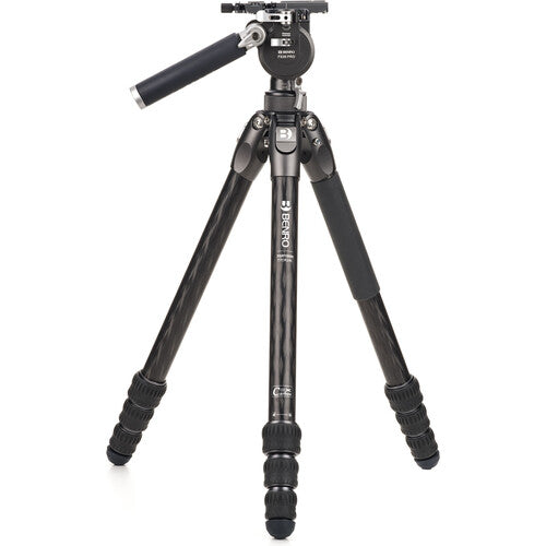 Benro Tortoise 4 Section Carbon Fiber Tripod with FS36PRO Head - Professional Travel & Outdoor Photography Tripod for DSLR Cameras
