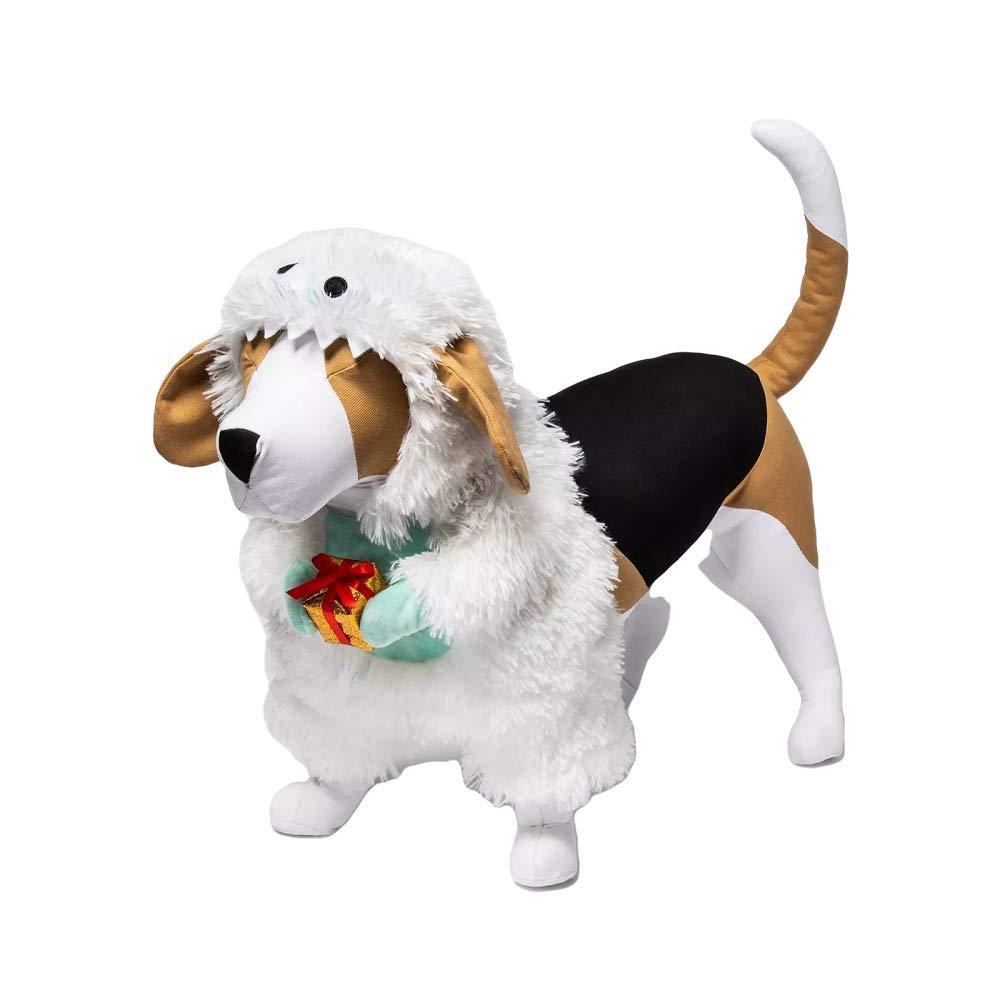 Wondershop Holiday Dog and Cat Costume - Snow Monster Outfit for Small Pets | Christmas Pet Costume for Dogs & Cats | Perfect for Holiday Parties & Photo Shoots