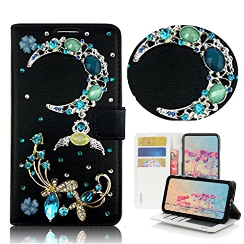 Butterfly Crescent Moon / Green