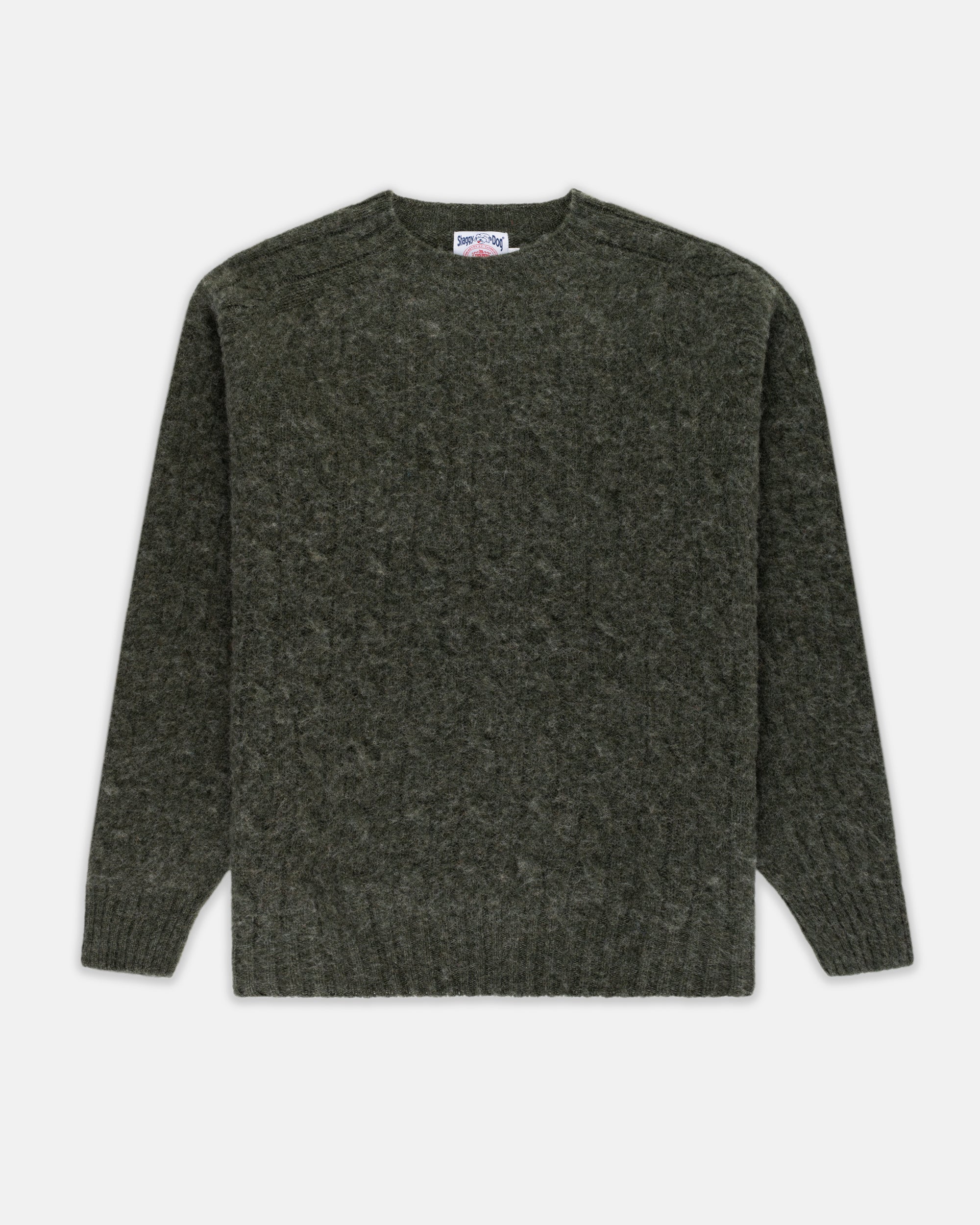 Shaggy Dog Cable Knit Crewneck Sweater for Men & Women - Cozy Winter Pullover for Casual Outfits and Outdoor Activities