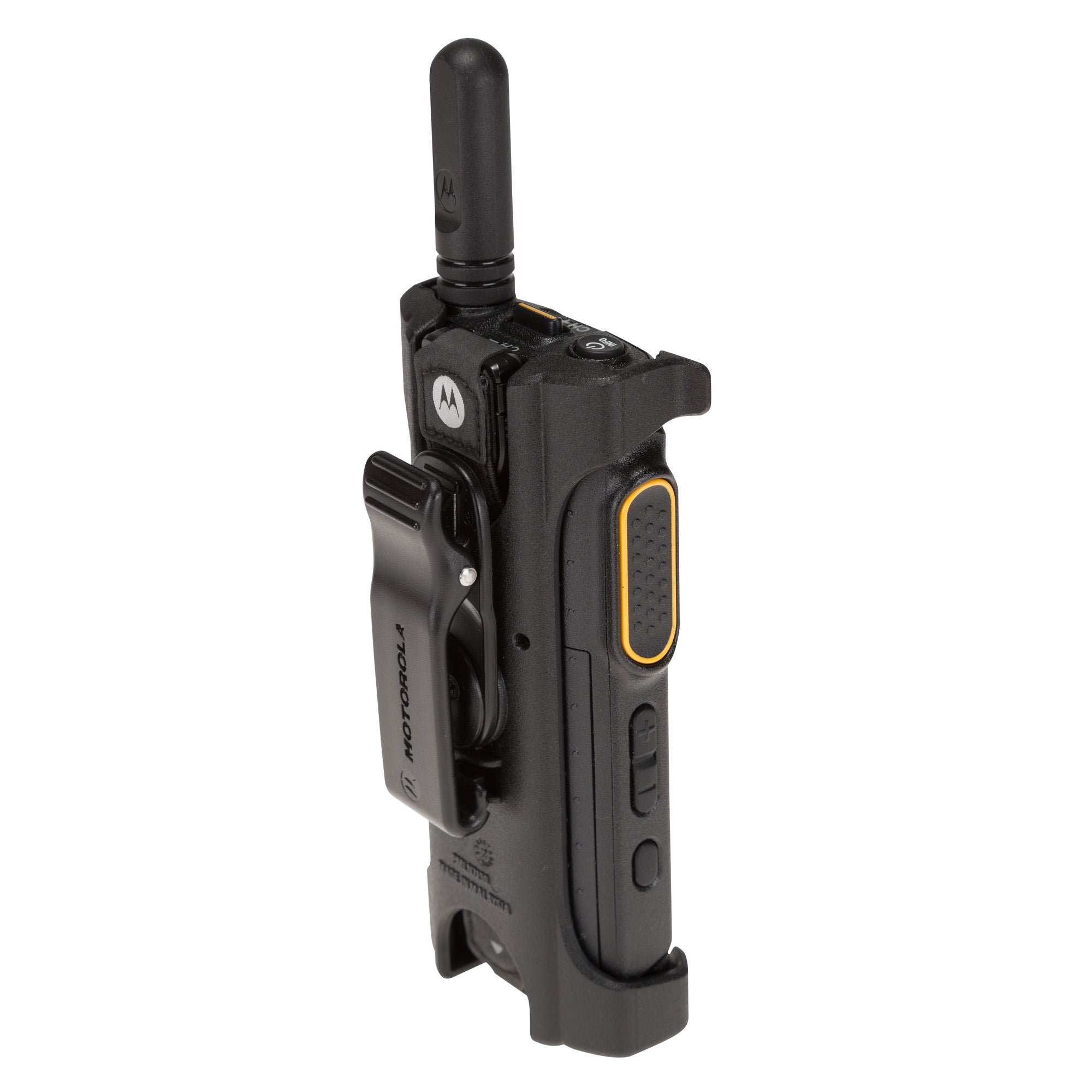 Motorola SL300 Non-Display Two-Way Radios 12-Pack with 2 Multi-Unit Chargers - Ideal for Construction Sites, Warehouses & Event Security Teams