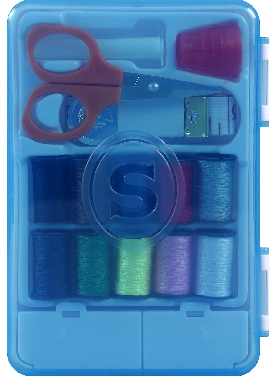 SINGER 01671 Portable Sewing Kit with Essential Tools - Perfect for Travel, Emergency Repairs & DIY Projects