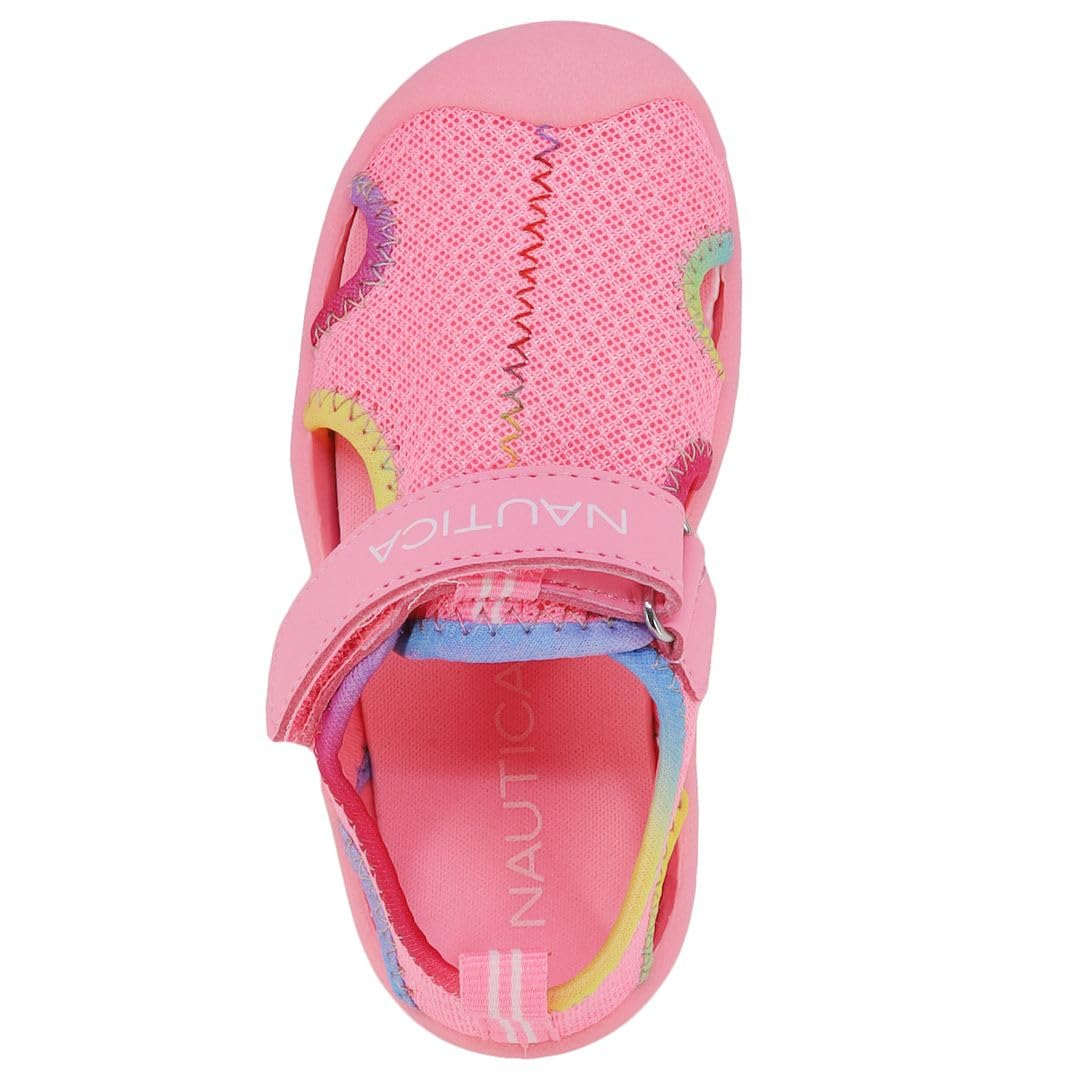 Nautica Kids Water Shoes for Boys & Girls - Closed Toe Sport Sandals for Toddlers & Big Kids | Beach, Pool & Outdoor Activities | Non-Slip Aqua Shoes for Swimming & Water Play