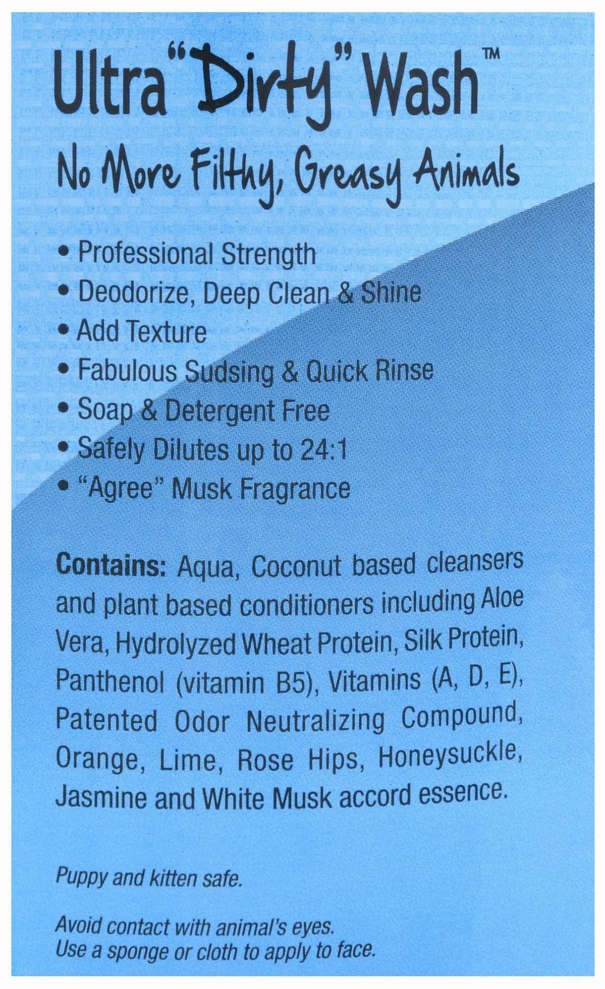 Best Shot Ultra Dirty Wash Shampoo for Dogs - Deep Cleaning Pet Shampoo for Smelly & Dirty Dogs - Perfect for Post-Adventure Baths & Muddy Paw Cleanups