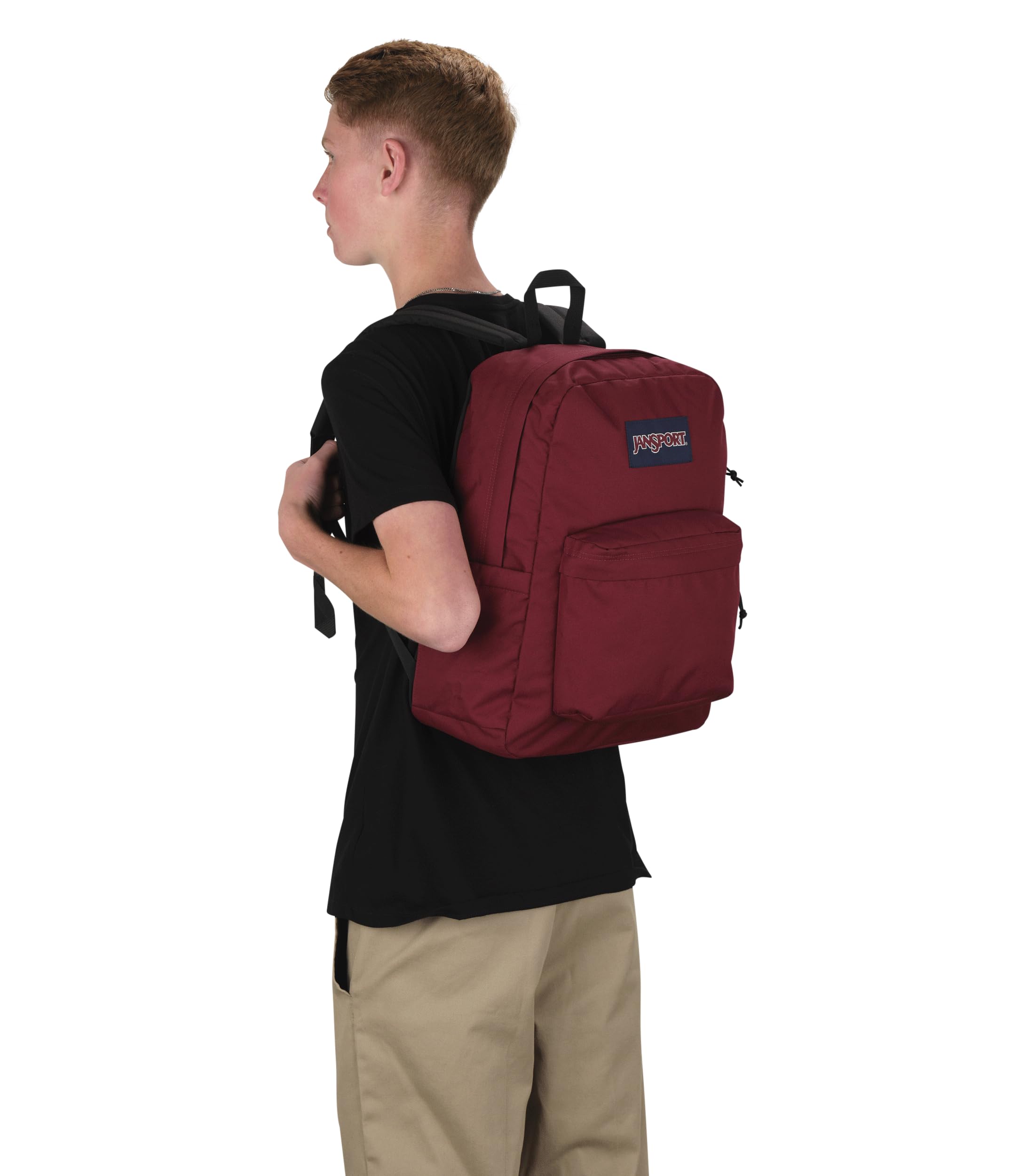 JanSport Superbreak Backpack - Durable Lightweight Laptop Backpack for School & Travel, Water-Resistant College Bookbag with 15