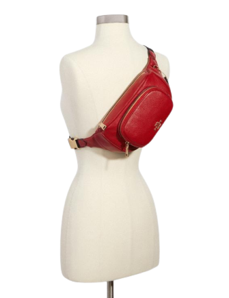 Coach Court Belt Bag for Women - Stylish Crossbody Bag with Adjustable Strap, Perfect for Travel, Shopping & Everyday Use