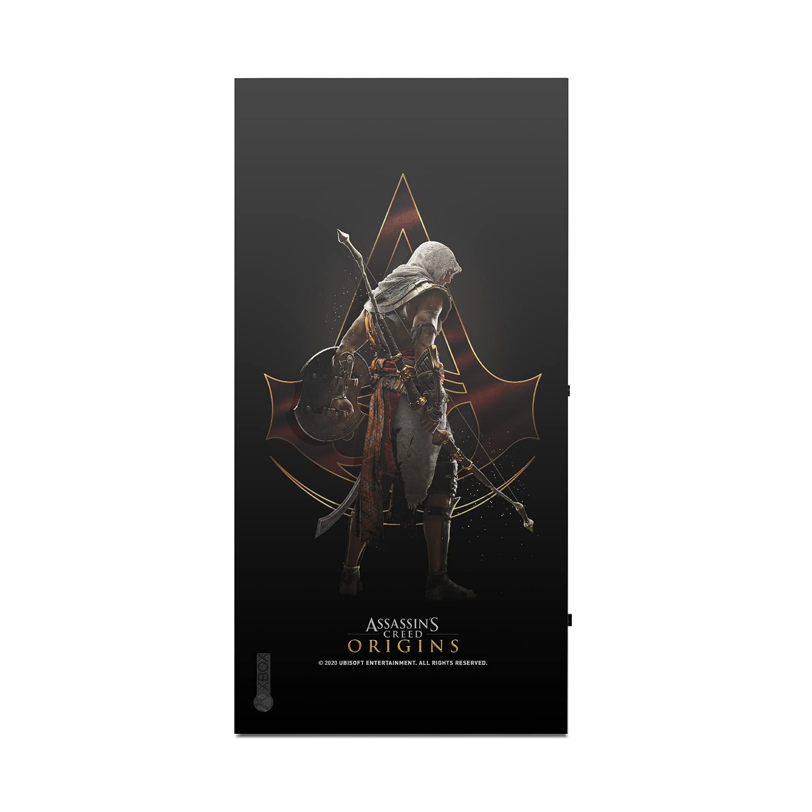 Official Assassin's Creed Bayek Crest Vinyl Skin Sticker for Xbox Series X Console & Controller - Licensed Gaming Decal with Matte Finish | Perfect for Gaming Setups, Collectors & Xbox Fans