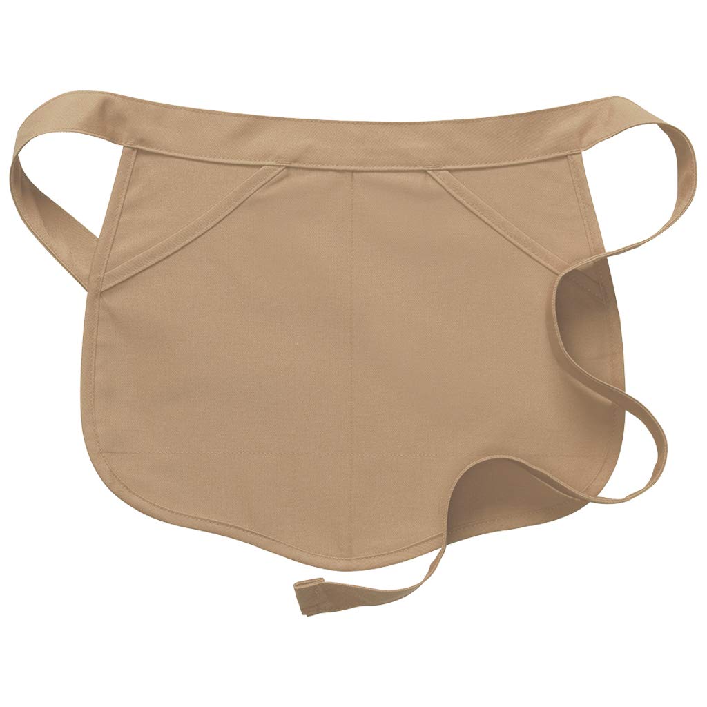 DayStar Apparel 130 Scalloped Waist Apron - Premium Kitchen Apron for Cooking, Baking & BBQ - Adjustable Waistband & Stylish Design for Home Chefs & Restaurant Professionals