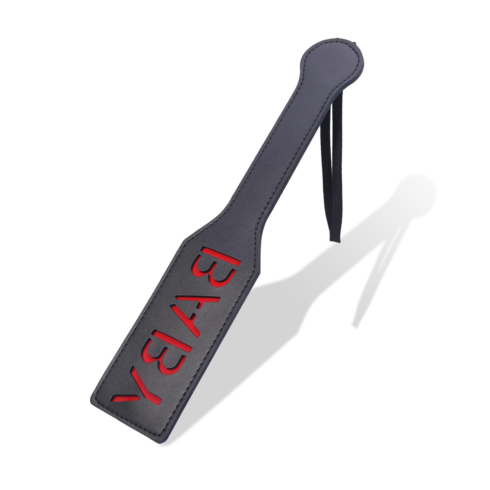 Premium Faux Leather Spanking Paddle - BDSM Bondage Toy for Adults, Couples Play & Sensual Exploration - Perfect for Bedroom Fun, Roleplay & BDSM Scenes