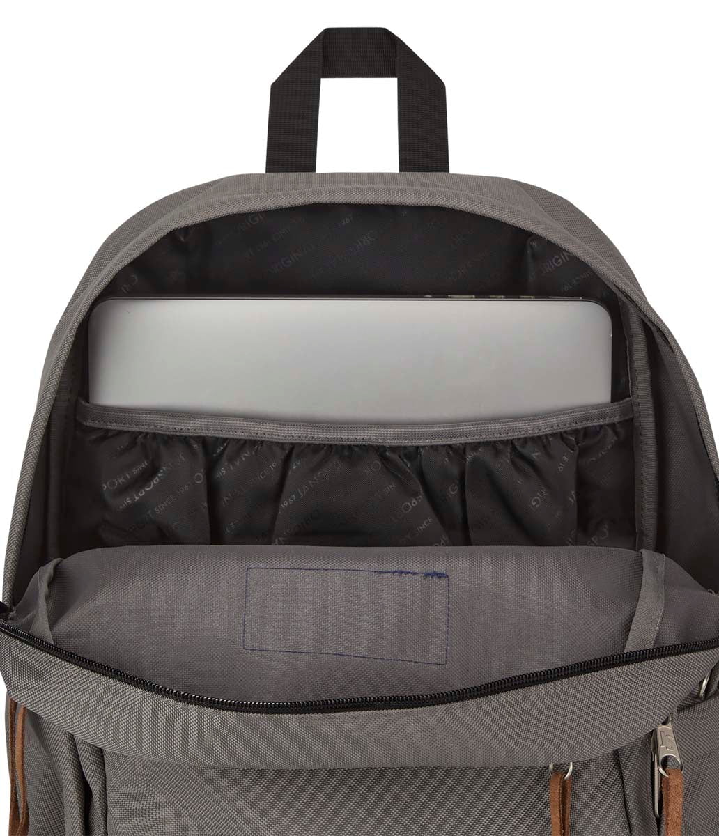 JanSport Right Pack Backpack - Lightweight Durable School & Travel Backpack for Students & Professionals, Graphite Grey - Perfect for College, Commuting & Outdoor Adventures