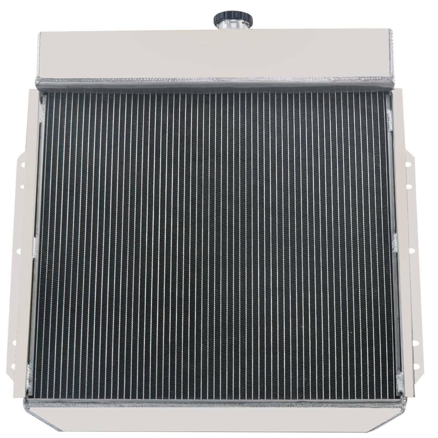 1953-1956 Ford F100 F250 F350 Pickup Truck Aluminum Radiator - 3 Row Core with 16