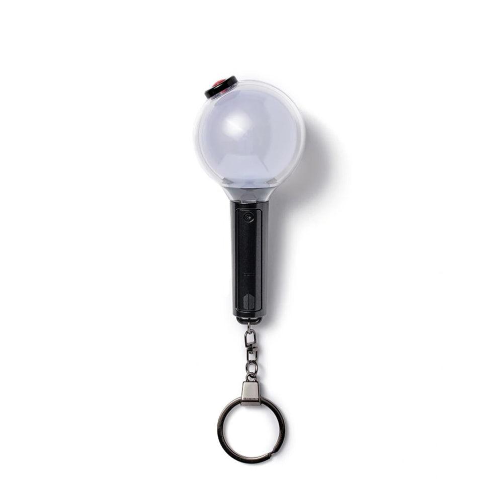 BTS Official Light Stick Keychain - Army Bomb Keyring for K-Pop Fans - Perfect for Concerts, Fan Meetings & Collectibles