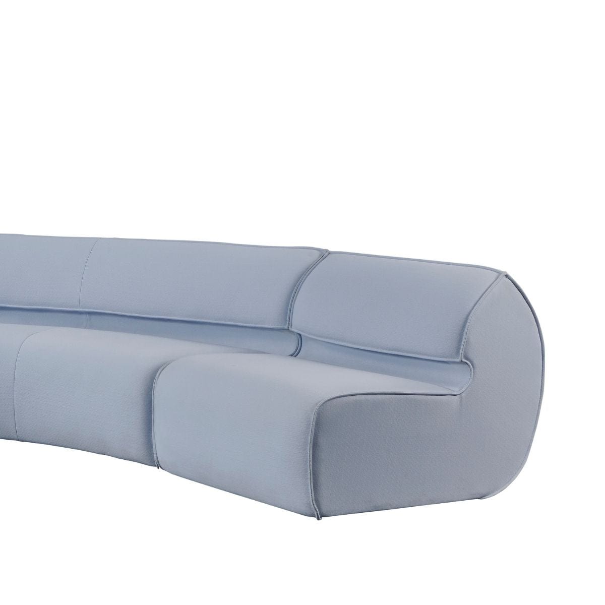 Barletta Modular Sofa Set - Customizable Sectional Couch for Living Room, Home Theater & Lounge - Modern L-Shaped Sofa with Reversible Chaise & Ottoman - Soft Fabric Upholstery for Comfortable Seating