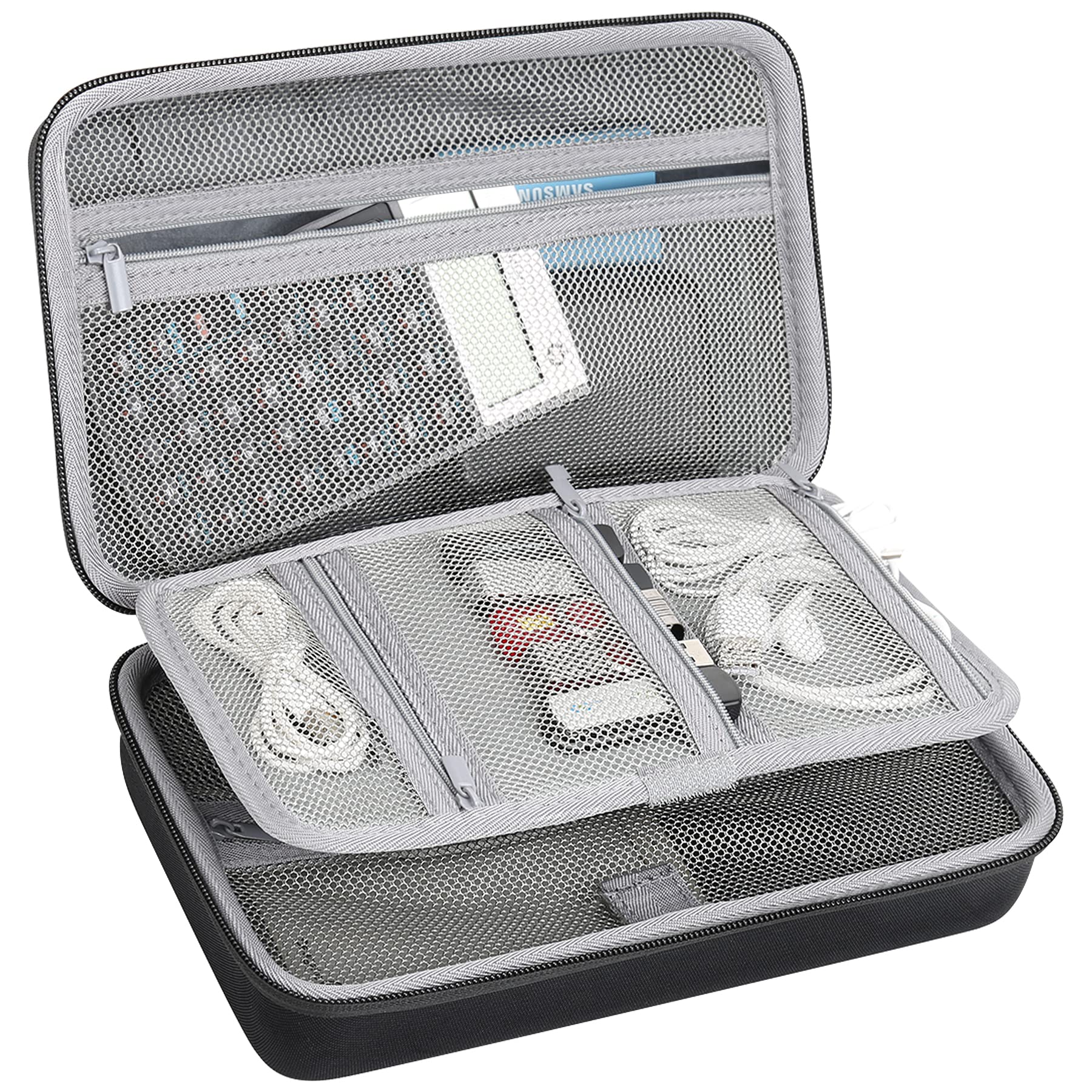 CO2CREA Hard EVA Travel Case for Power Bank, HDD, Electronics & Accessories - Extra Large (10.27 x 6.5 x 3.2 Inches) - Durable Protective Storage for Travel, Office & Daily Use