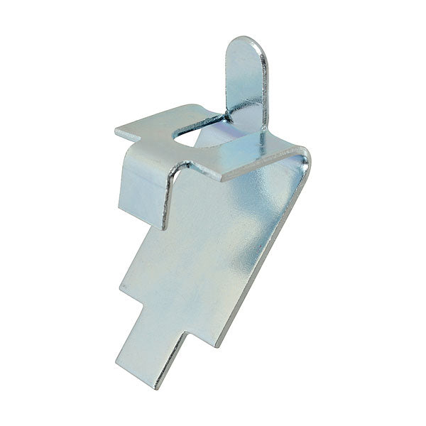 FMP 135 1233 Square Slot Pilaster Shelving Clip - Heavy Duty Shelf Bracket for Retail Store Shelving, Warehouse Racking & Industrial Storage Organization