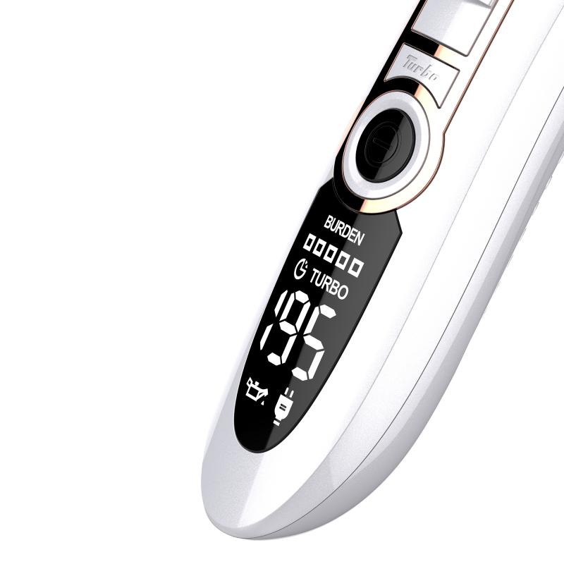 Tauro Pro Line TPL909 Professional 3-Speed Pet Clipper for Dogs & Cats - Ergonomic Grooming Clippers with LED Display & Detachable Blades - Perfect for Home Grooming, Pet Salons & Professional Use