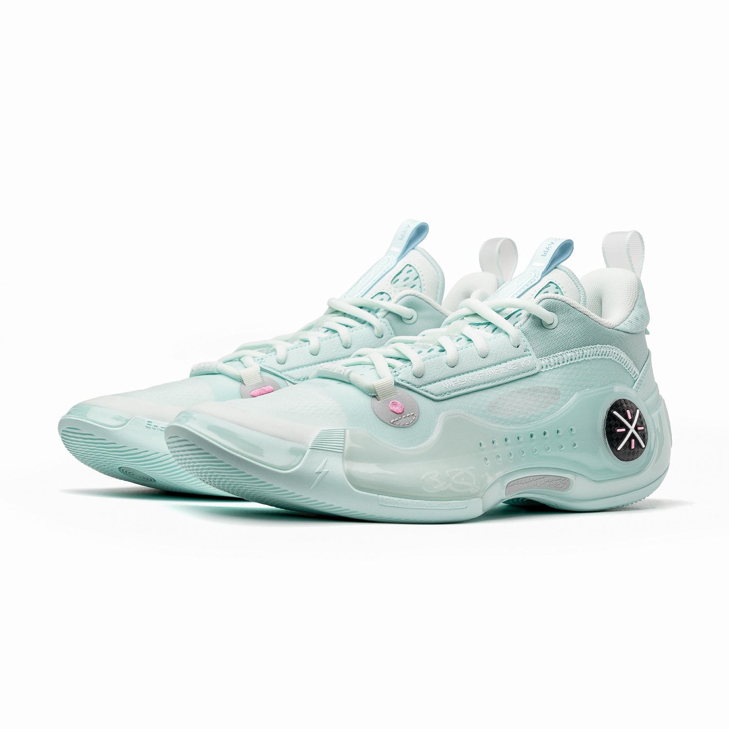 Way of Wade 10 Low Mint Basketball Shoes - Lightweight Performance Sneakers for Men | Perfect for Indoor/Outdoor Court Play & Streetwear Fashion