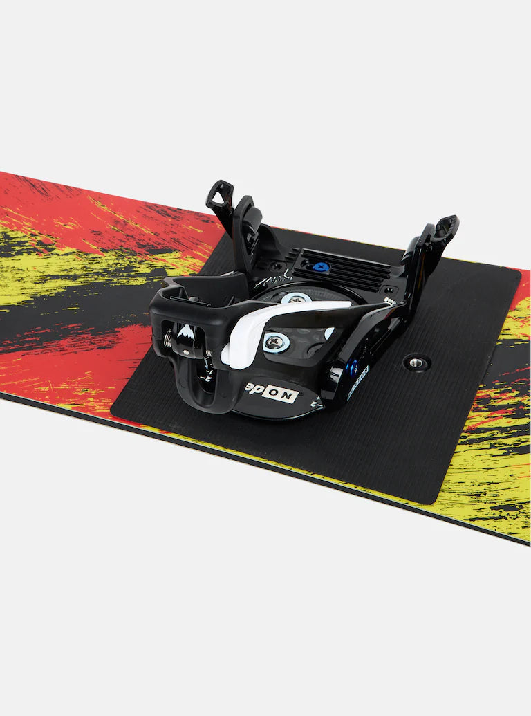 Burton Junior's Grom Step On Snowboard Bindings 2025 - Kids Snowboard Bindings for Boys & Girls | Easy On/Off Design | Perfect for Young Riders & Beginners on Mountain Slopes
