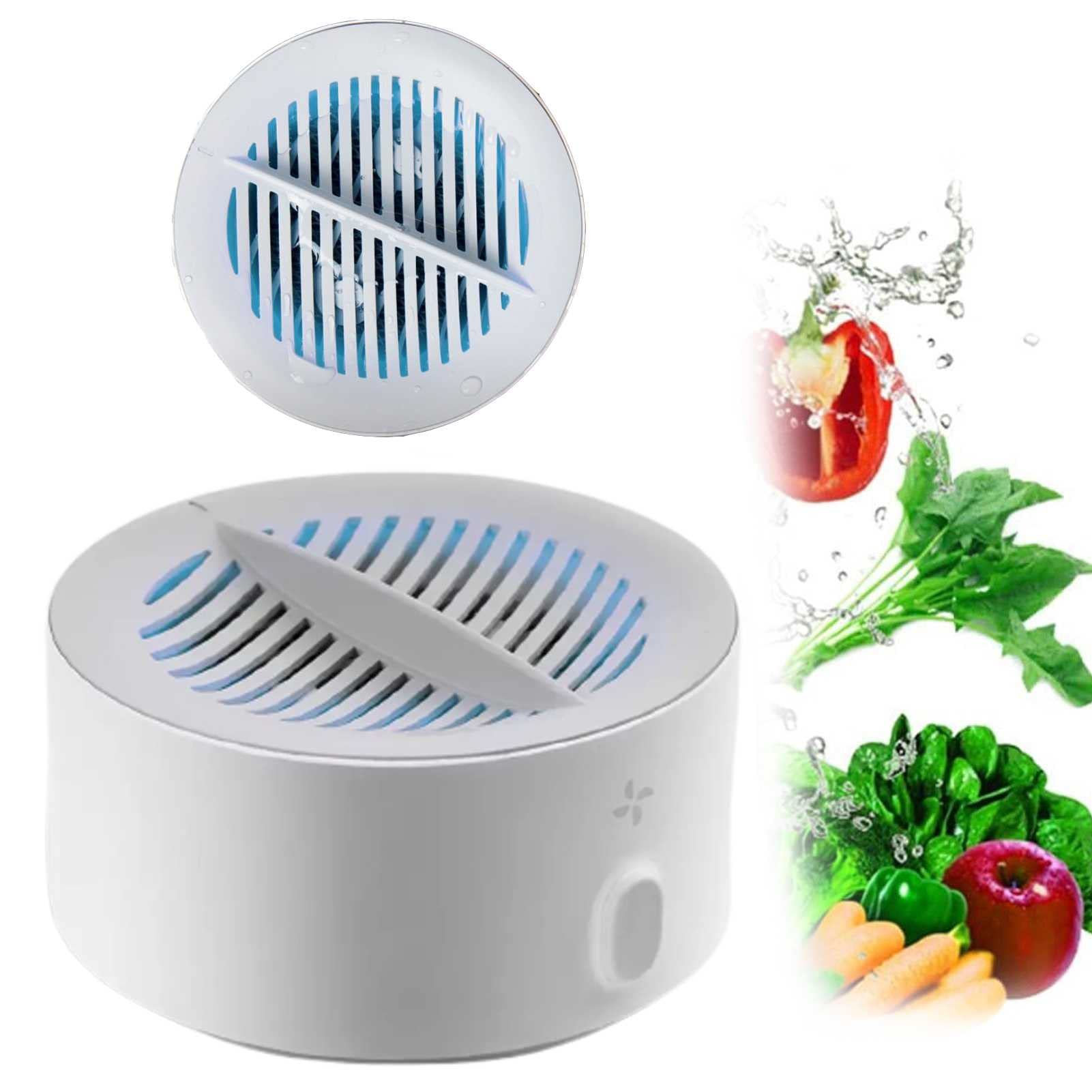 TTdamai Portable USB Wireless Fruit & Vegetable Cleaner - Mini Food Purifier for Home, Kitchen, Camping | Removes Pesticides & Bacteria | Indoor & Outdoor Use
