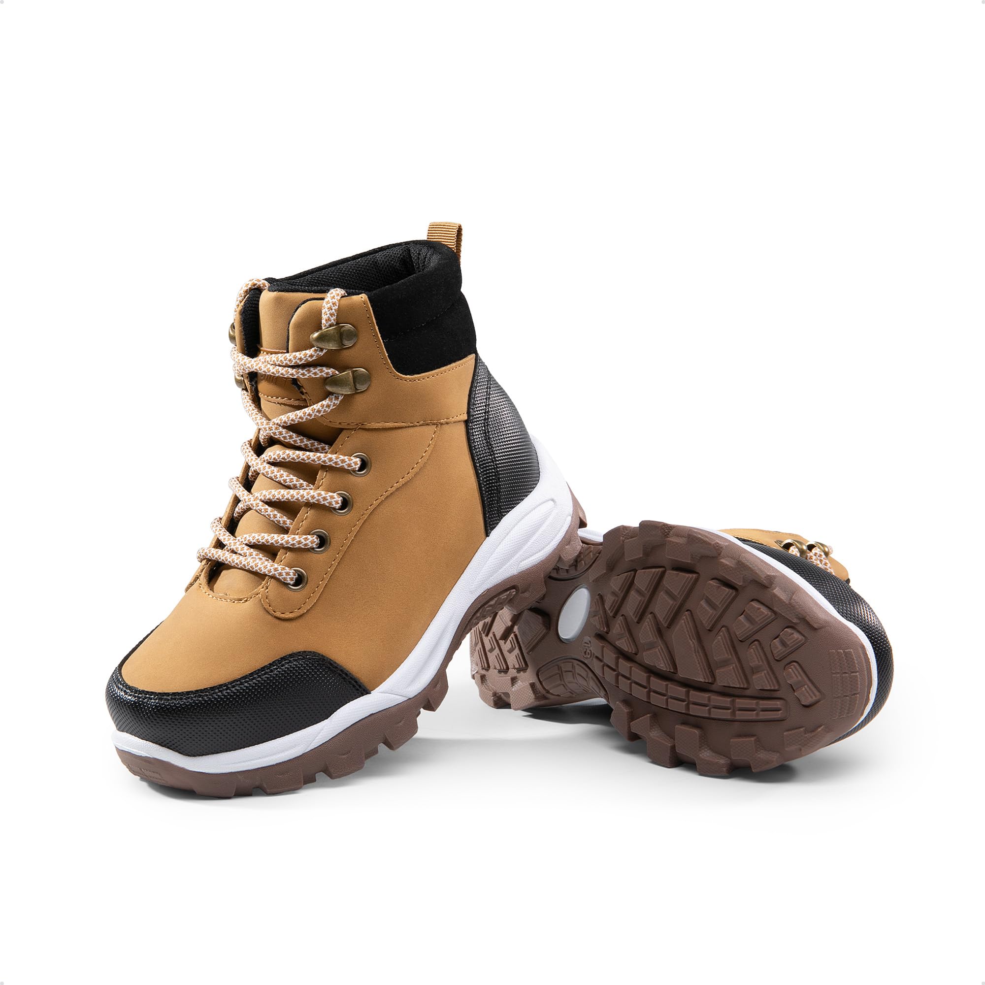 DREAM PAIRS Kids Hiking Boots for Boys & Girls - Lightweight High-Top Outdoor Shoes with Lace-Up Closure for Little & Big Kids - Perfect for Hiking, Camping & Outdoor Adventures