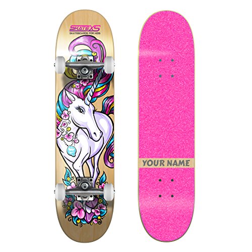 Pink Grip Tape / White Wheels