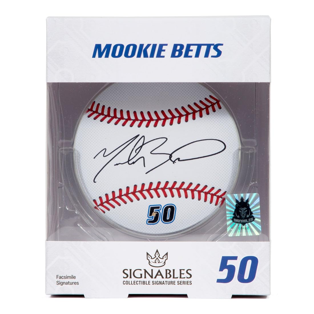 Signables 4-Inch Baseball Collectible - Perfect Team Gifts for Baseball Fans & Memorabilia Collectors - Great for Display Cases, Man Caves, and Sports Themed Rooms